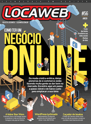 Revista Locaweb #56: Como ter um negócio online